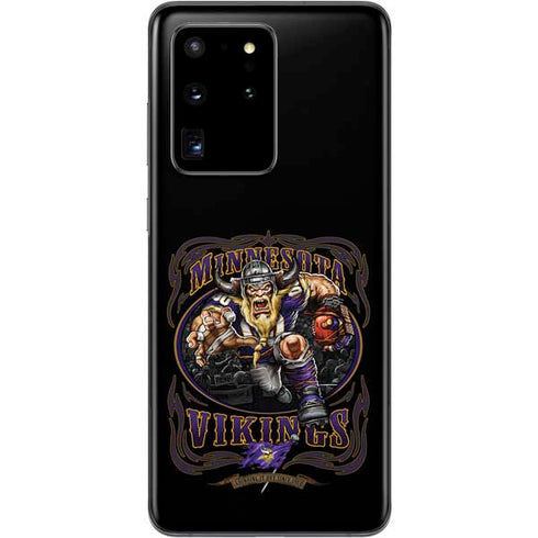 Liquid Blue NFL Minnesota Vikings Running Back Galaxy S20 Ultra 5G Skin